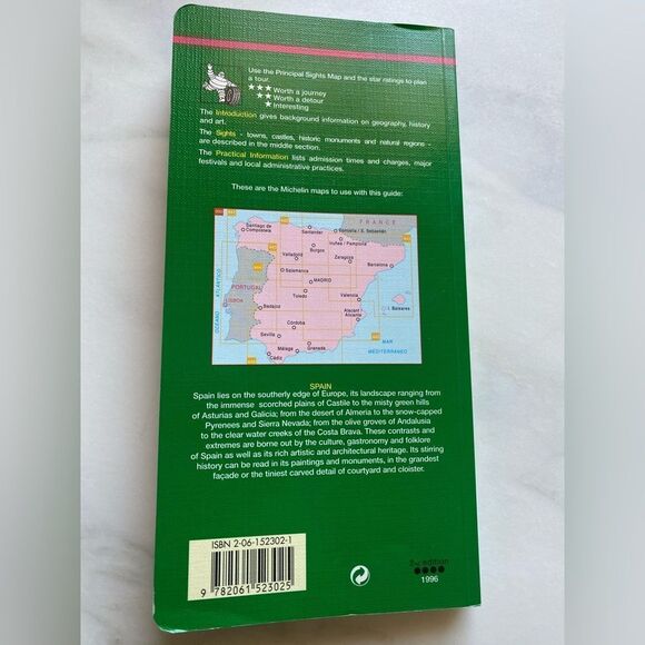 Michelin Spain Travel Guide Book - Picture 6 of 6